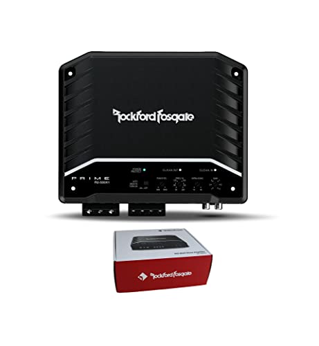 RockFordd Fosgate Prime 500W RMS x 1 at 2 Ohm Mono Subwoofer Amplifier R2-500X1 R2-500X1 RockFordd Fosgate Prime 500W RMS x 1 at 2 Ohm Mono Subwoofer Amplifier R2-500X1 R2-500X1